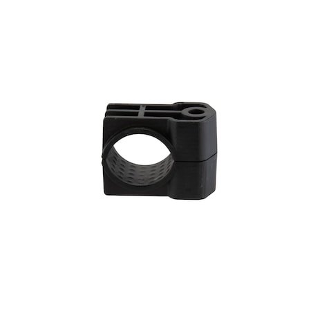 Panduit Cable Cleat, Nylon, 1.26 in Bundle Dia., Black, 1.71 in L, 10 PK CCPL1H2732-X